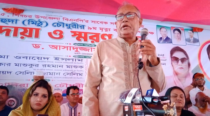 খাদে পড়ে যাওয়া গণতন্ত্রকে সঠিক জায়গায় আনতে হবে: ড. আসাদুজ্জামান রিপন